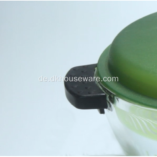 Kundenspezifische BPA-freie Glas-Dampf-Kasserolen-Ofen-Safe
